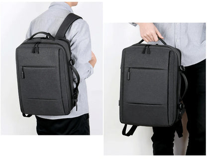 UEC Expandable Travel Backpack – Waterproof, USB Charging, Large Capacity for Laptops & Travel