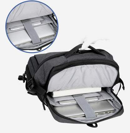 UEC Expandable Travel Backpack – Waterproof, USB Charging, Large Capacity for Laptops & Travel