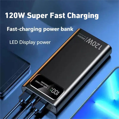 UEC 10000mAh Portable Power Bank - 120W Super Fast Charger